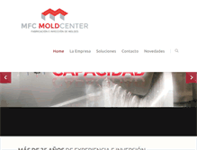 Tablet Screenshot of mfcmoldcenter.com